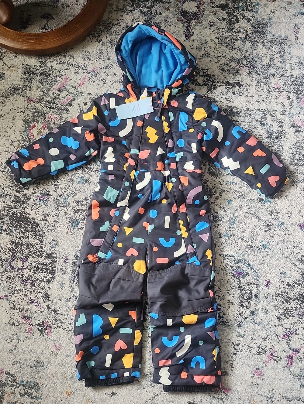 Kids Cat & Jack 3T Geometric Snowsuit with Hood